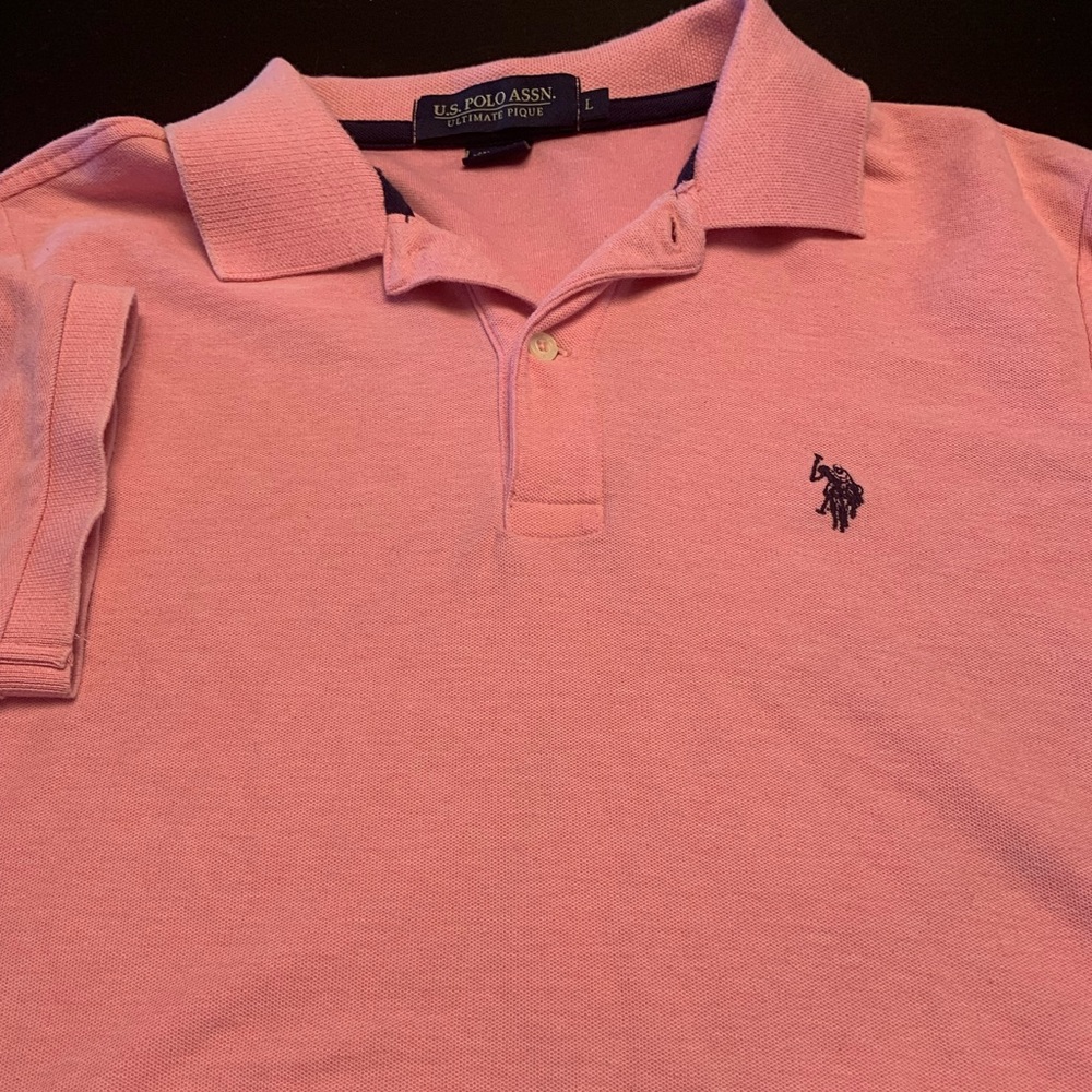 Men’s Pink Polo